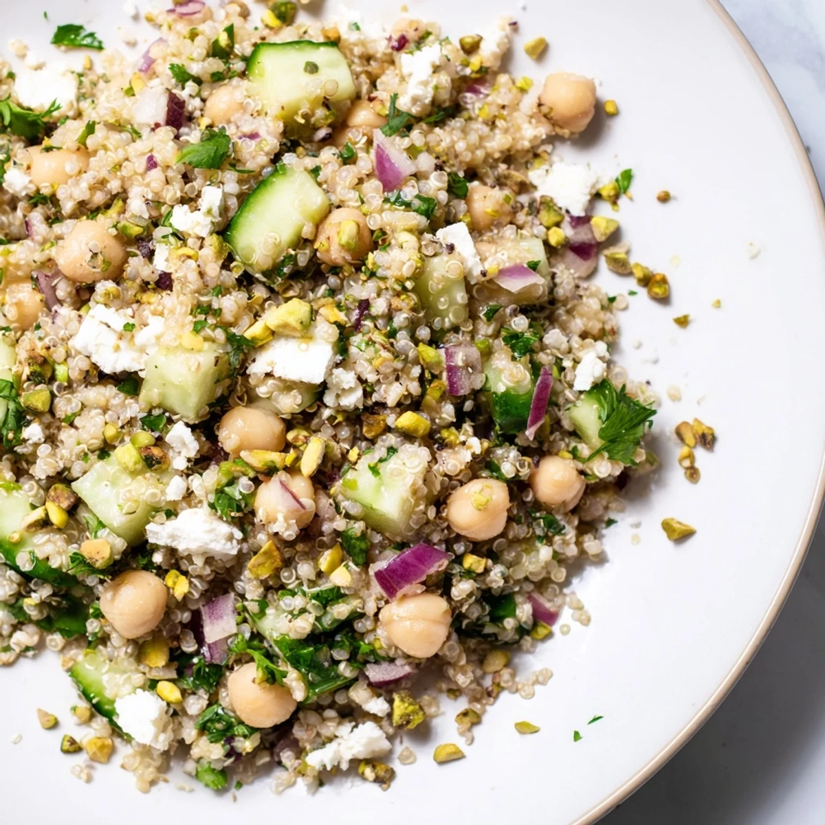 Jennifer Aniston vibrant salad