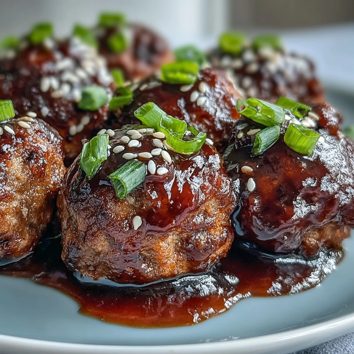 Easy Sweet and Sour Crock Pot Meatballs simmer in a tangy orange glaze, served bubbling from the slow cooker with sesame seeds.