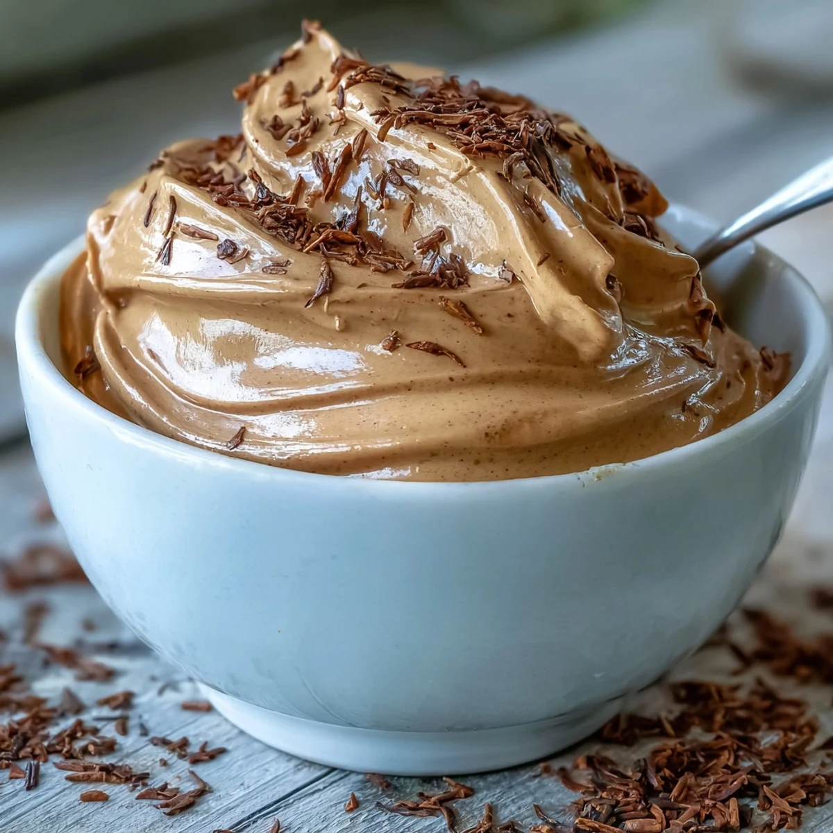 Deep-brown hojicha pastry cream is spooned into crisp choux shells for elegant, café-style cream puffs.