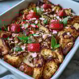 Spring Brunch Strawberry French Toast