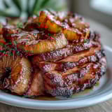 Honey Glazed Ham with Pineapple