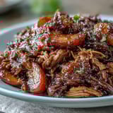 Honey Peach BBQ Pulled Pork