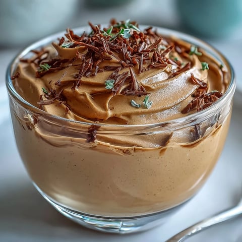 Creamy Hojicha Mousse served in elegant glasses, garnished with cocoa nibs for a sophisticated Japanese dessert.