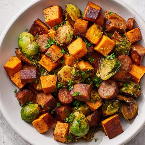 Sheet Pan Sausage Brussels