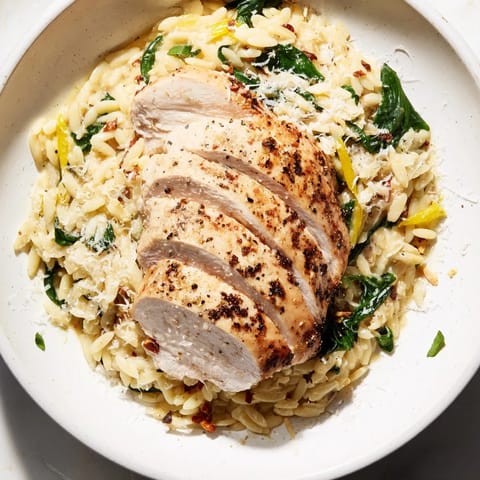 Creamy Chicken Orzo Delight