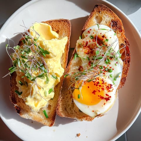 Egg Flight Toast