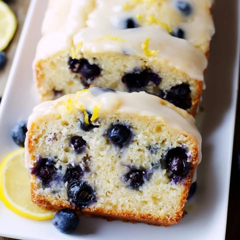 Lemon Blueberry Yogurt Loaf