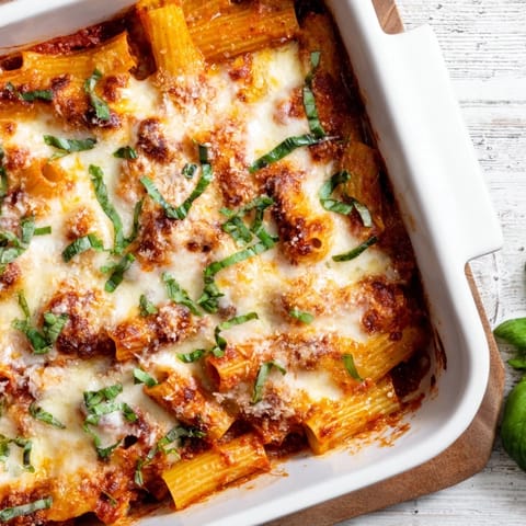 Four Cheese Baked Pasta
