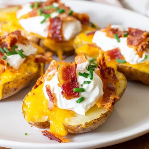 Loaded Baked Potato Skins
