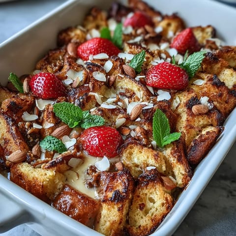 Spring Brunch Strawberry French Toast