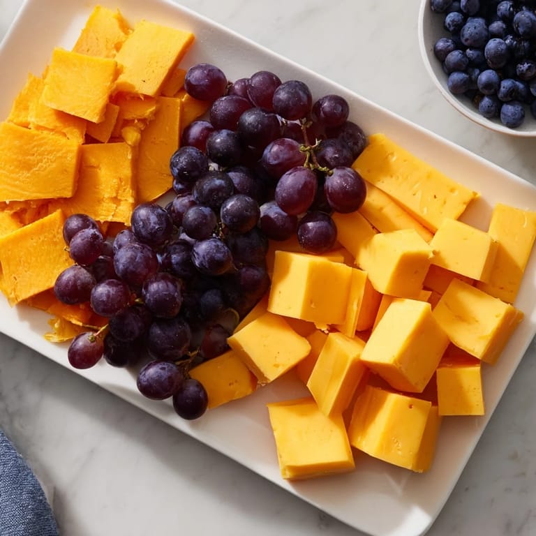 This showstopping Bauhaus Block showcases a visually striking and delicious vegetarian appetizer for guests.