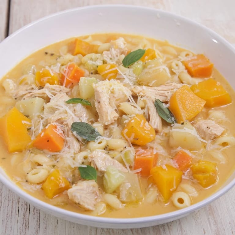 Homemade Marry Me Chicken Soup, a creamy American-Italian comfort food, perfect for a cozy dinner.