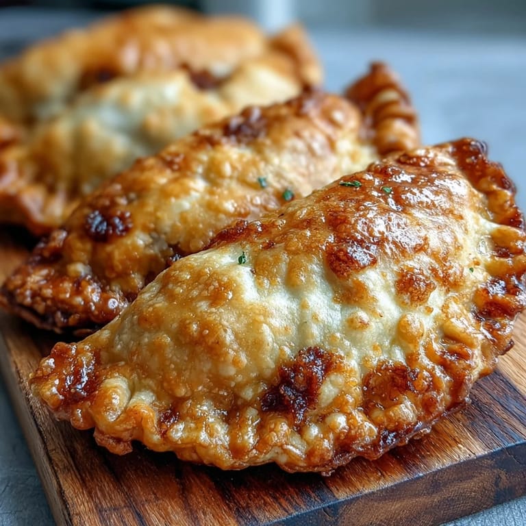 Crisp pastry halves reveal melted cream cheese and sweet guava paste filling.